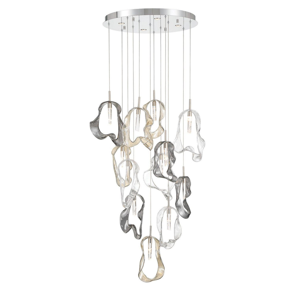 Eurofase Canada - 49237-023 - 16 Light Chandelier - Nickel