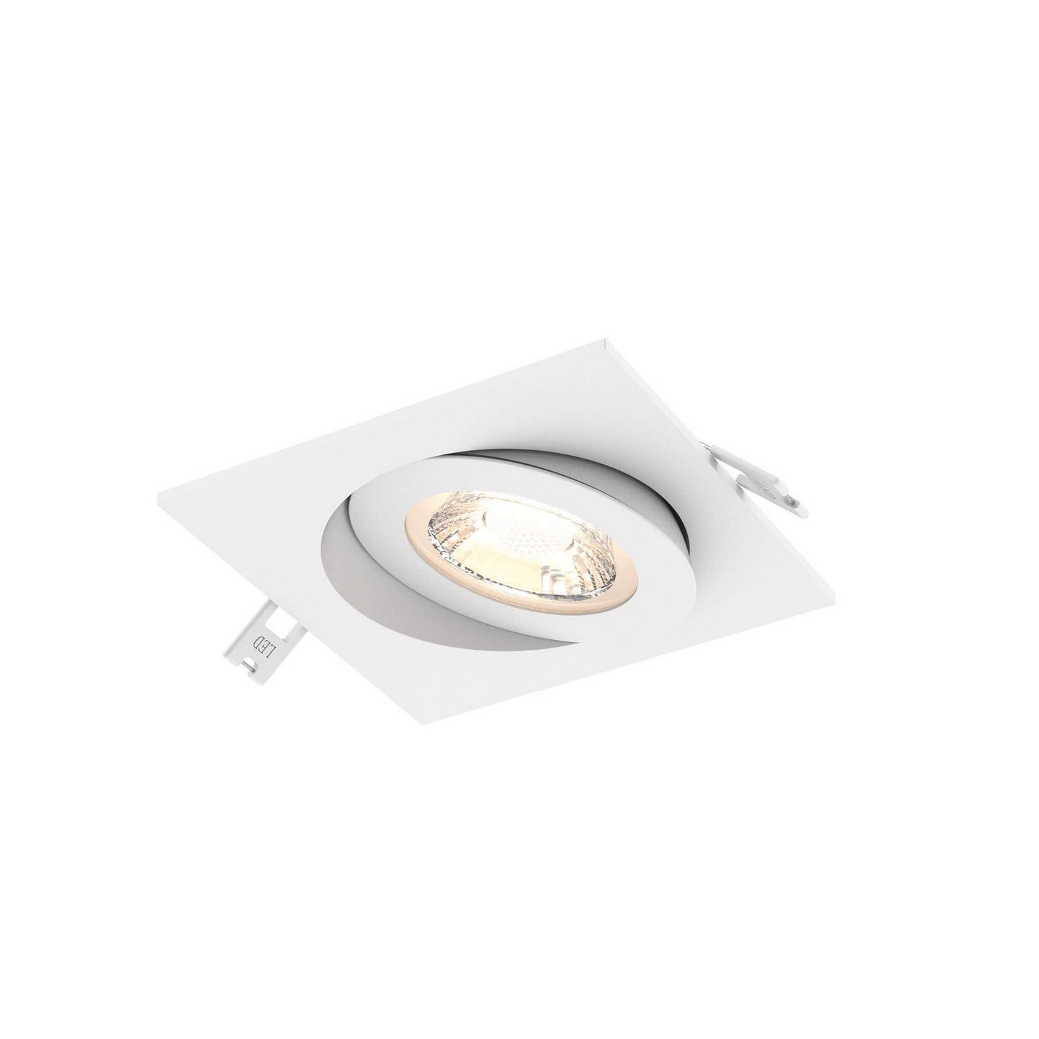 Dals - FGM4SQ-CC-BK - LED Recessed Gimbal - Pivot - BK