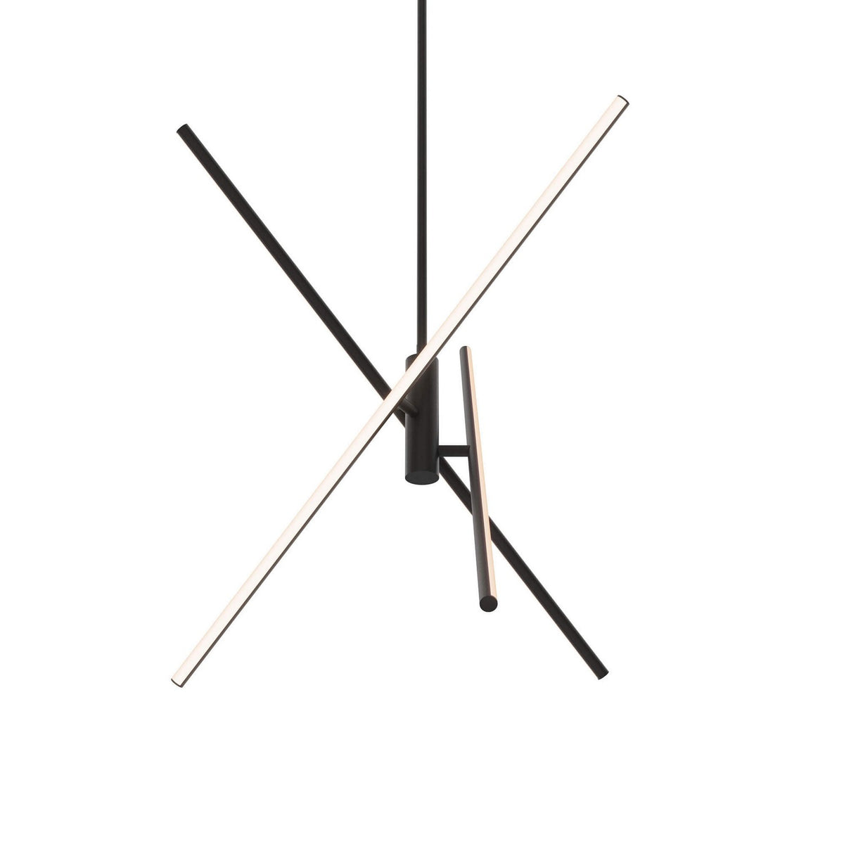 Dals Canada - SSPD32-CC-BK - Trois lumières Suspension - Astérisque - Noir