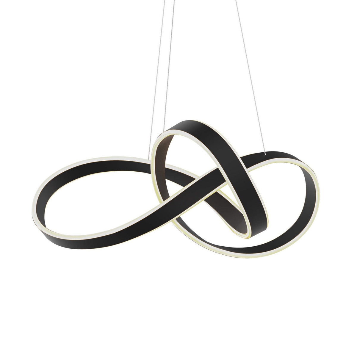 Dals Canada - TWPD-CC-BK - One Light Pendant - Twirl - Black