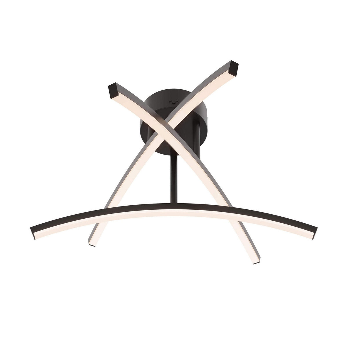 Dals Canada - W3FM-CC-BK - Trois Lumières Plafonnier - Sway - BK