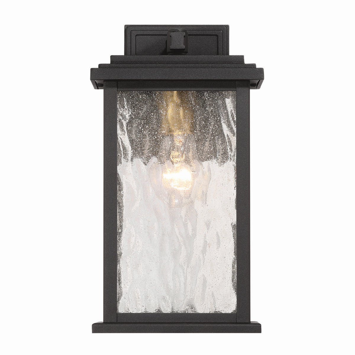 Artcraft Canada - AC9270BK - One Light Outdoor Wall Sconce - Estate - Black, Brass