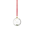 Holmegaard 4800638 Annual Christmas Bauble 2026 in Clear