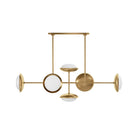 Regina Andrew Canada - 16-1550 - Six Light Chandelier - Bond - Natural Brass