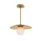 Regina Andrew Canada - 16-1568NB - One Light Pendant - Rhoads - Natural Brass