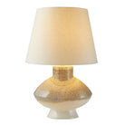 Arteriors - PTC33-103 - Une lumière Lampe de table - Ginn - Pebble Reactive/Laiton antique/Blanc cassé/Blanc cassé