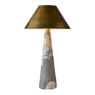 Arteriors - PTC39 - Une lumière Lampe de table - Chanel - Calacatta Viola/Laiton antique
