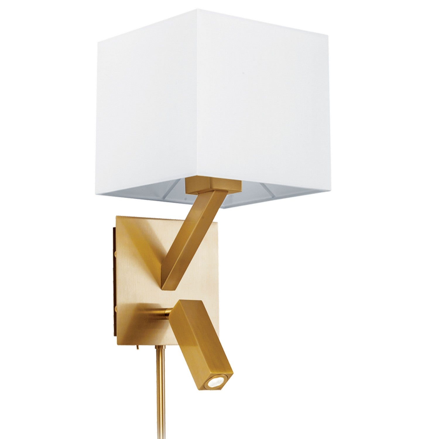 Dainolite Canada - DLED496-AGB - One Light Wall Sconce - Aged Brass