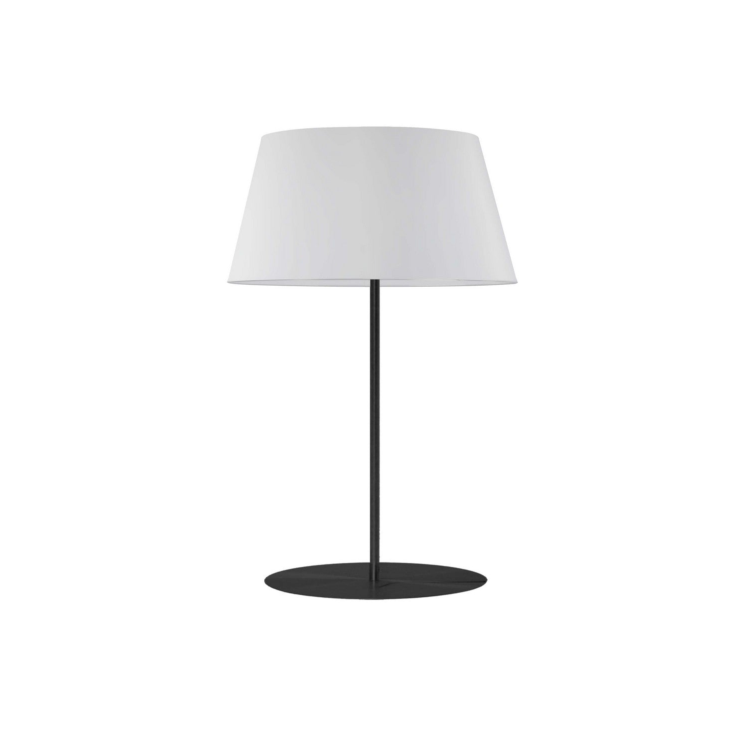 Dainolite Canada - GTC-R281T-MB-WH - One Light Table Lamp - Gretchen - Matte Black