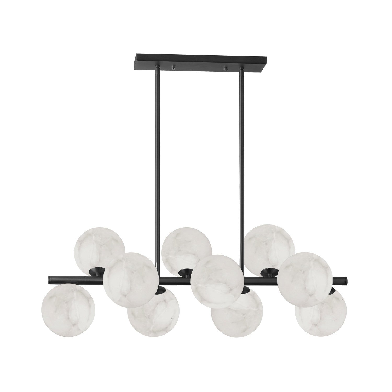 Dainolite Canada - GVA-3110HP-AGB - Ten Light Pendant - Giovanna - Alabaster