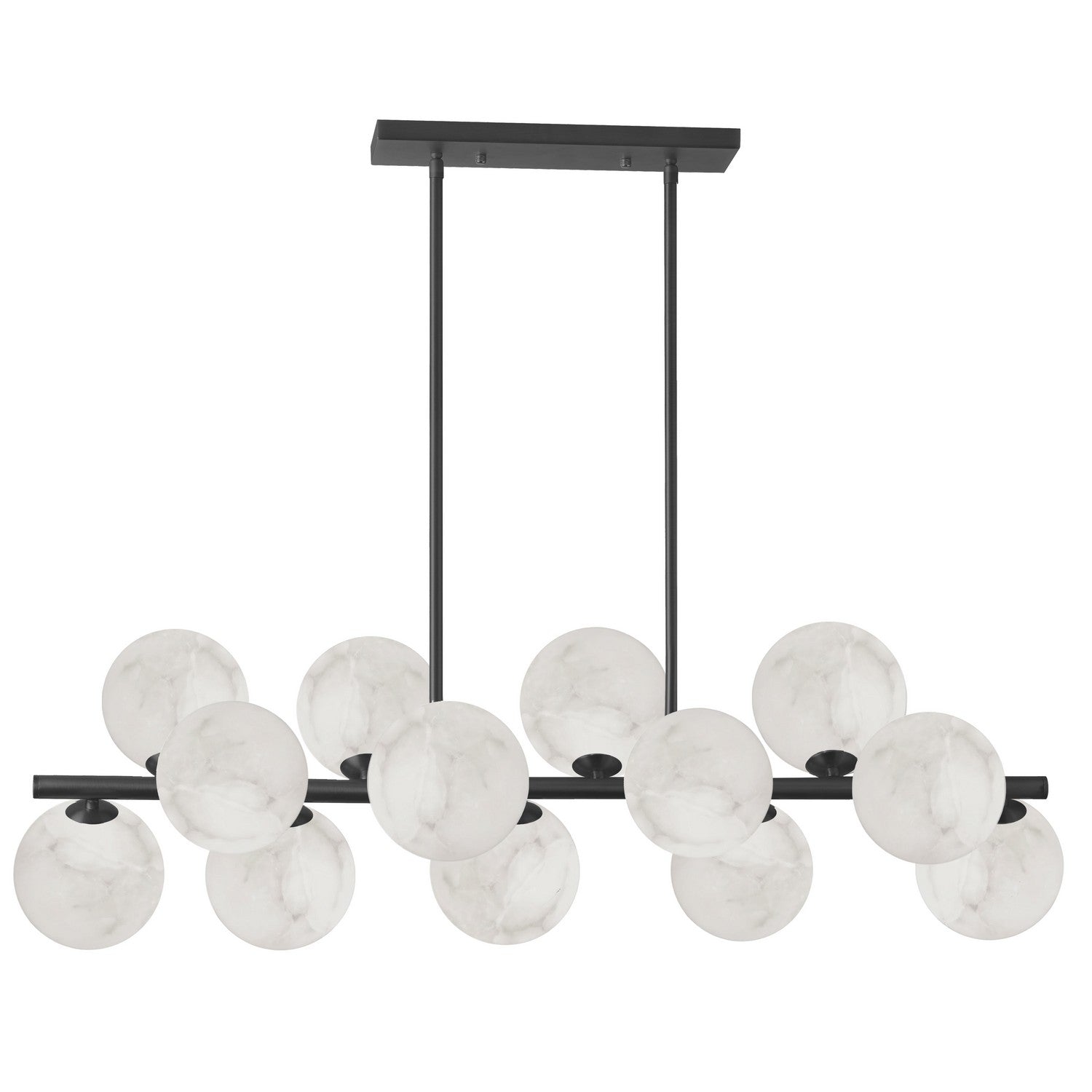 Dainolite Canada - GVA-4013HP-MB - 13 Light Pendant - Giovanna - Alabaster