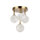 Dainolite Canada - GVA-94FH-AGB - Four Light Flush Mount - Giovanna - Alabaster