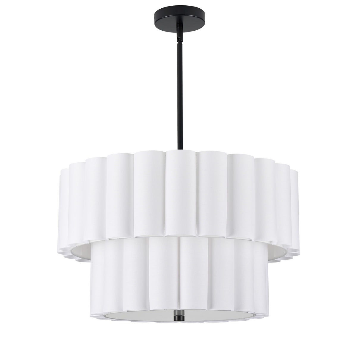 Dainolite Canada - PCA-224P-MB-WH - Four Light Pendant - Pacifica - White