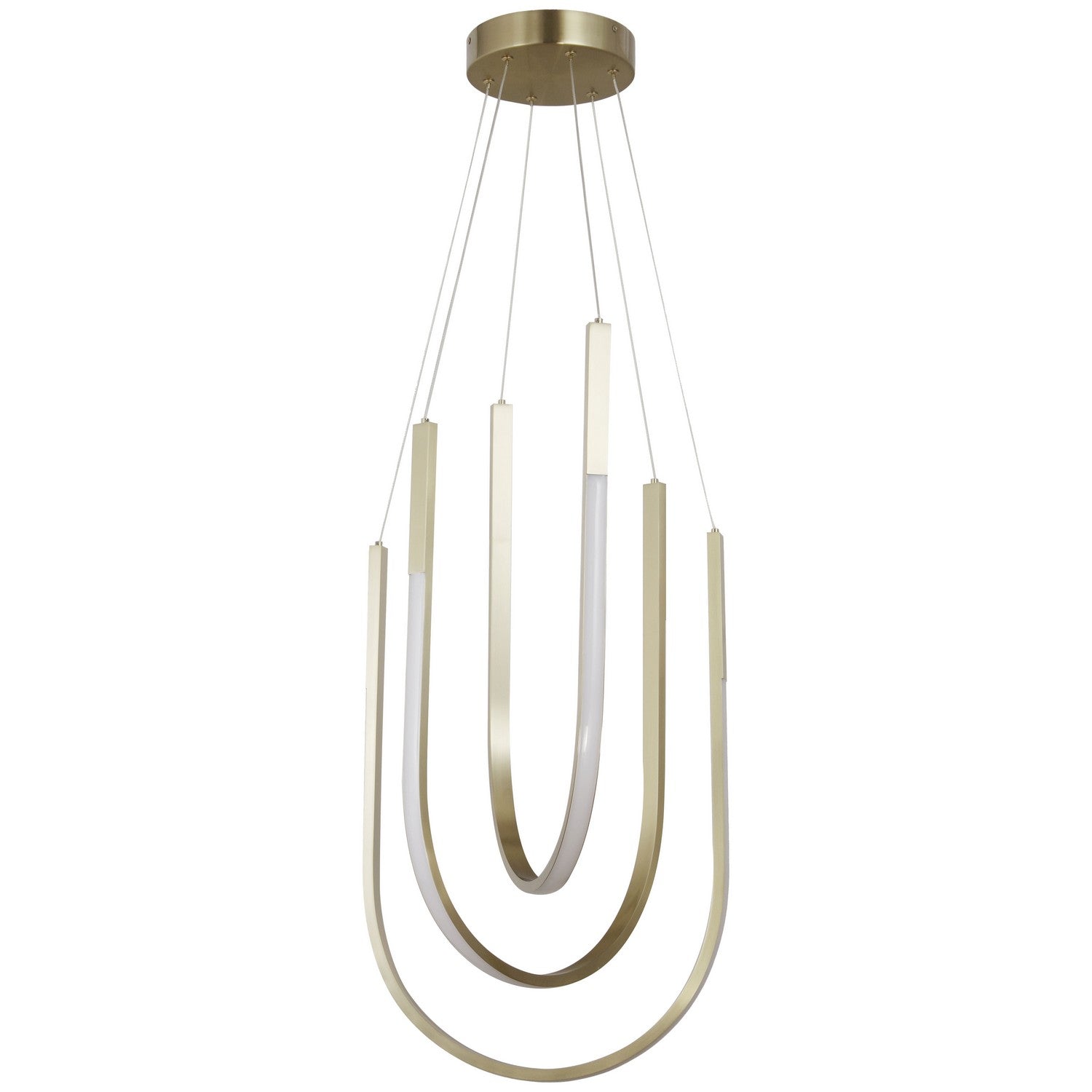 Dainolite Canada - PCR-1654LEDP-AGB - LED Pendant - Pacari - Aged Brass
