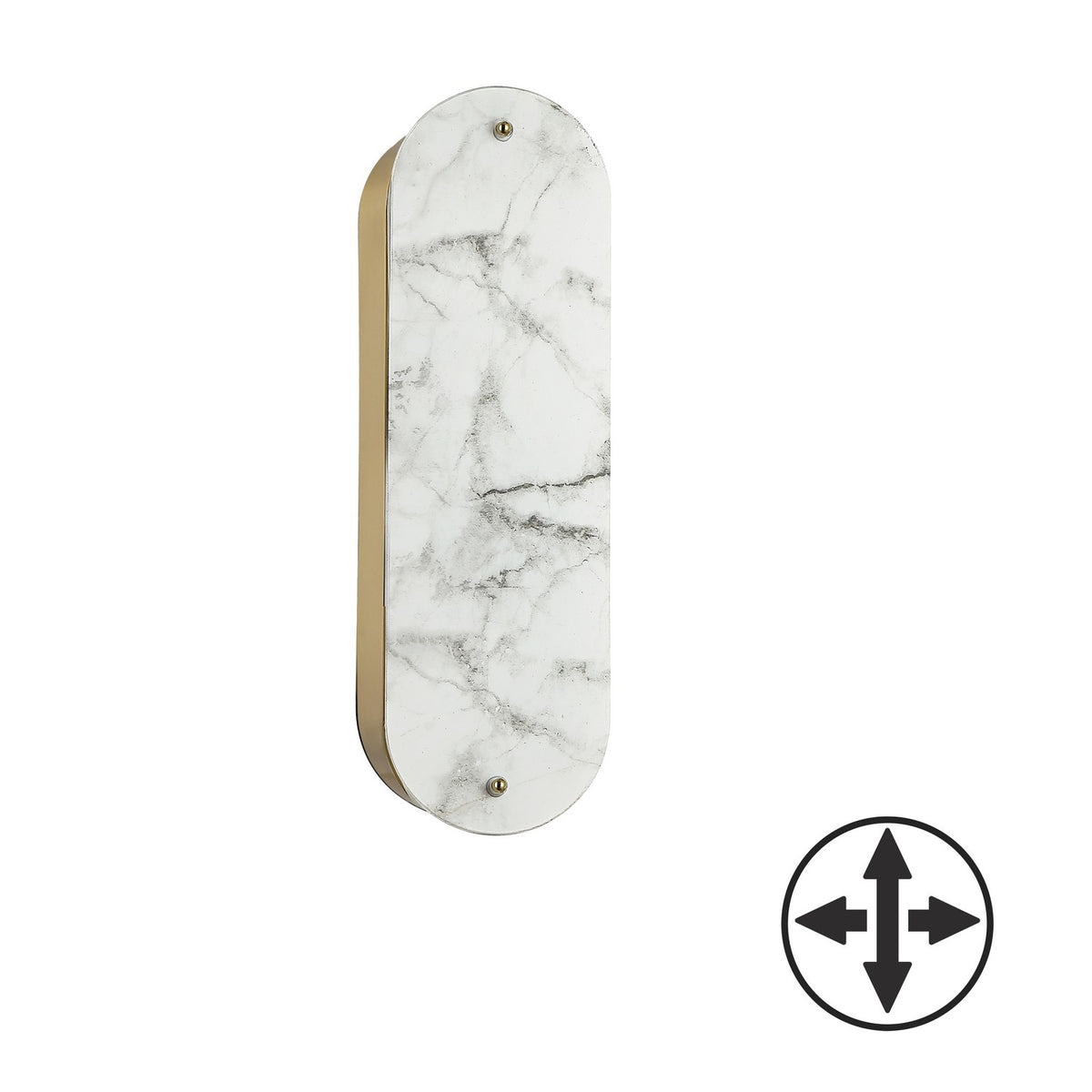 Dainolite Canada - PSC-162W-AGB - Two Light Wall Sconce - Pascal - Alabaster