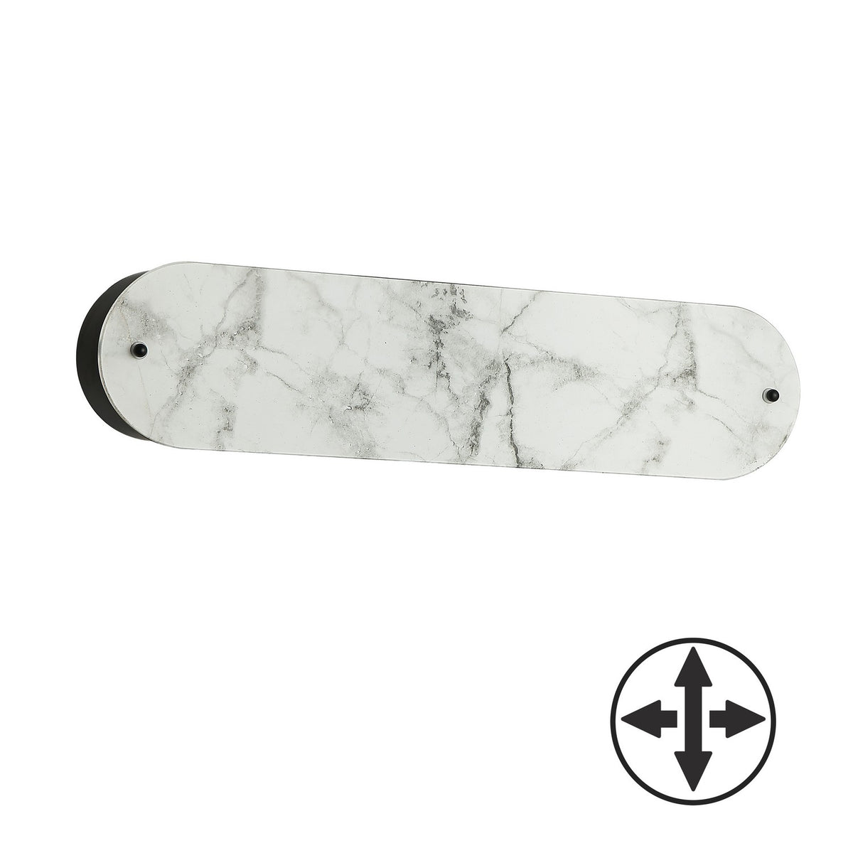 Dainolite Canada - PSC-202W-MB - Two Light Wall Sconce - Pascal - Alabaster