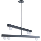 Dainolite Canada - RAL-306C-MB - Six Light Chandelier - Raleigh - Matte Black