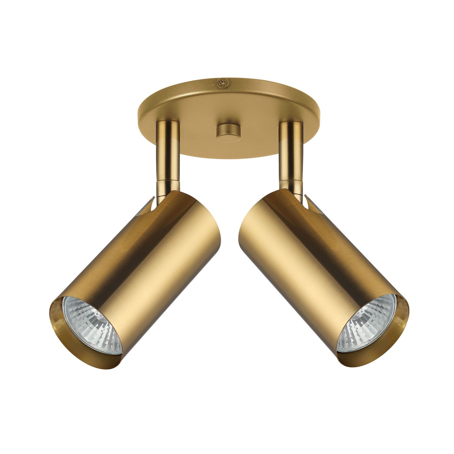 Dainolite Canada - STY-72SPT-AGB - Two Light Spotlight - Stanly - Aged Brass
