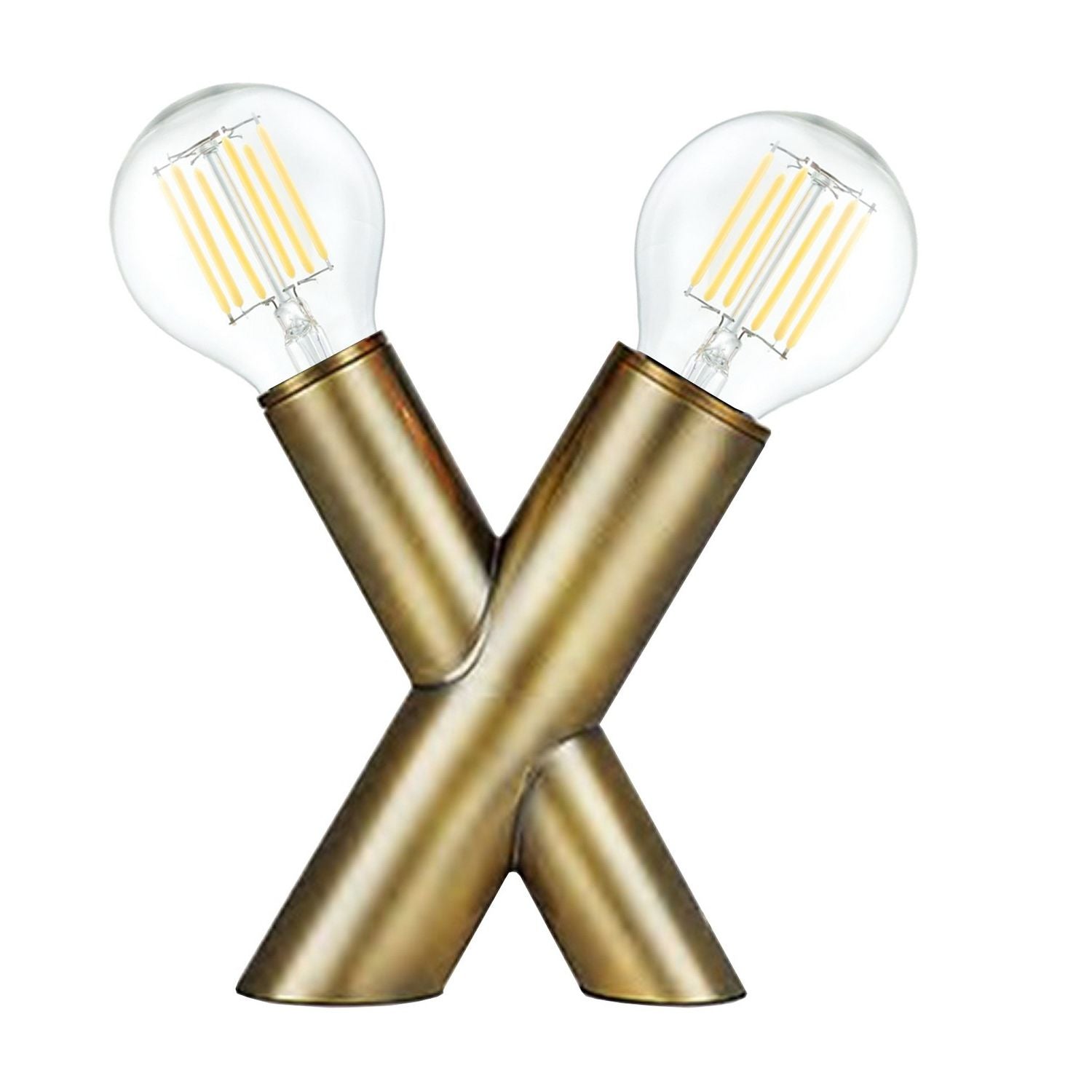 Dainolite Canada - TMA-71T-AGB - Two Light Table Lamp - Temora - Aged Brass