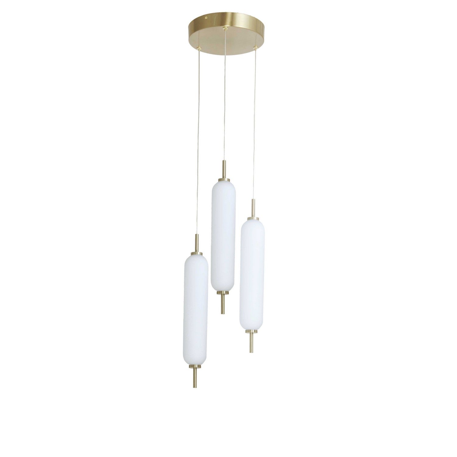 Dainolite Canada - TYA-1230LEDP-AGB - LED Pendant - Typha - Aged Brass