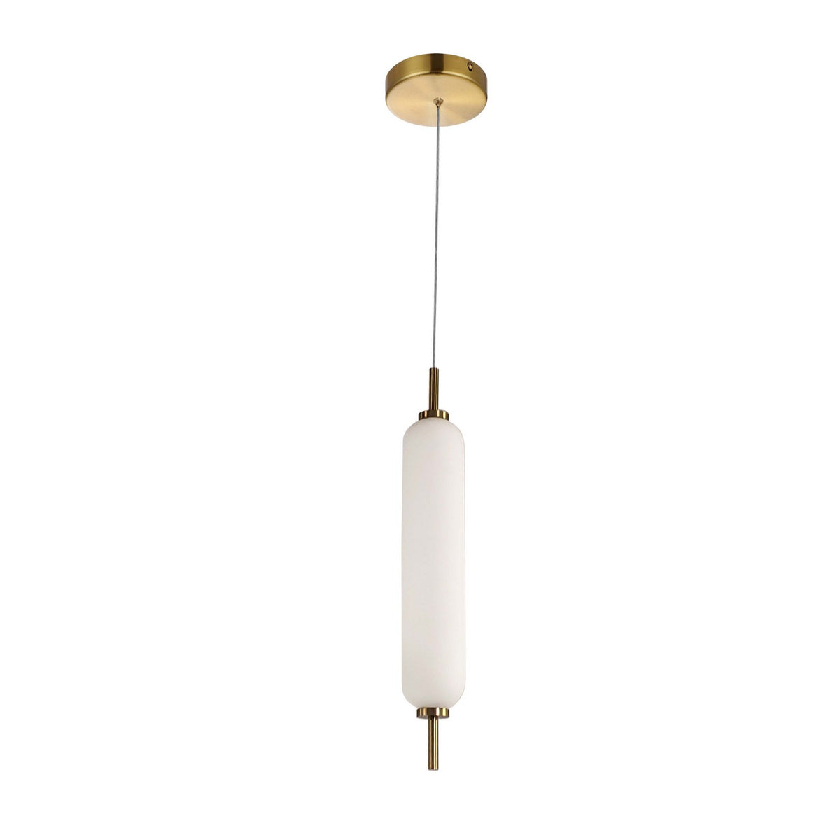 Dainolite Canada - TYA-141LEDP-AGB - LED Pendant - Typha - Aged Brass