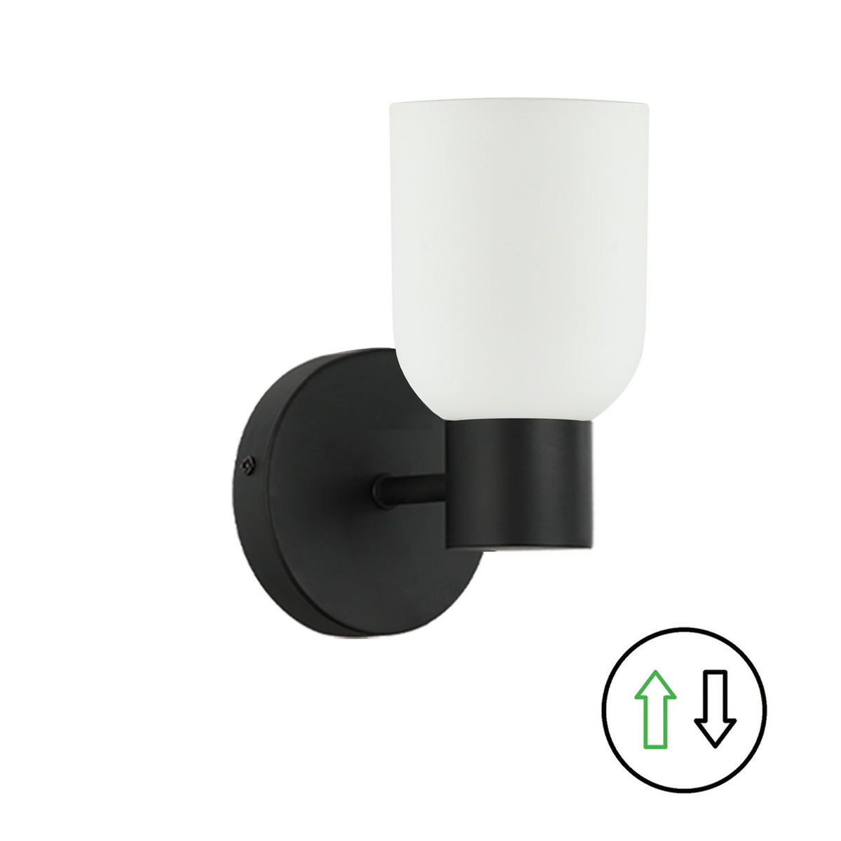 Dainolite Canada - VND-81W-MB - One Light Wall Sconce - Vonda - Matte Black