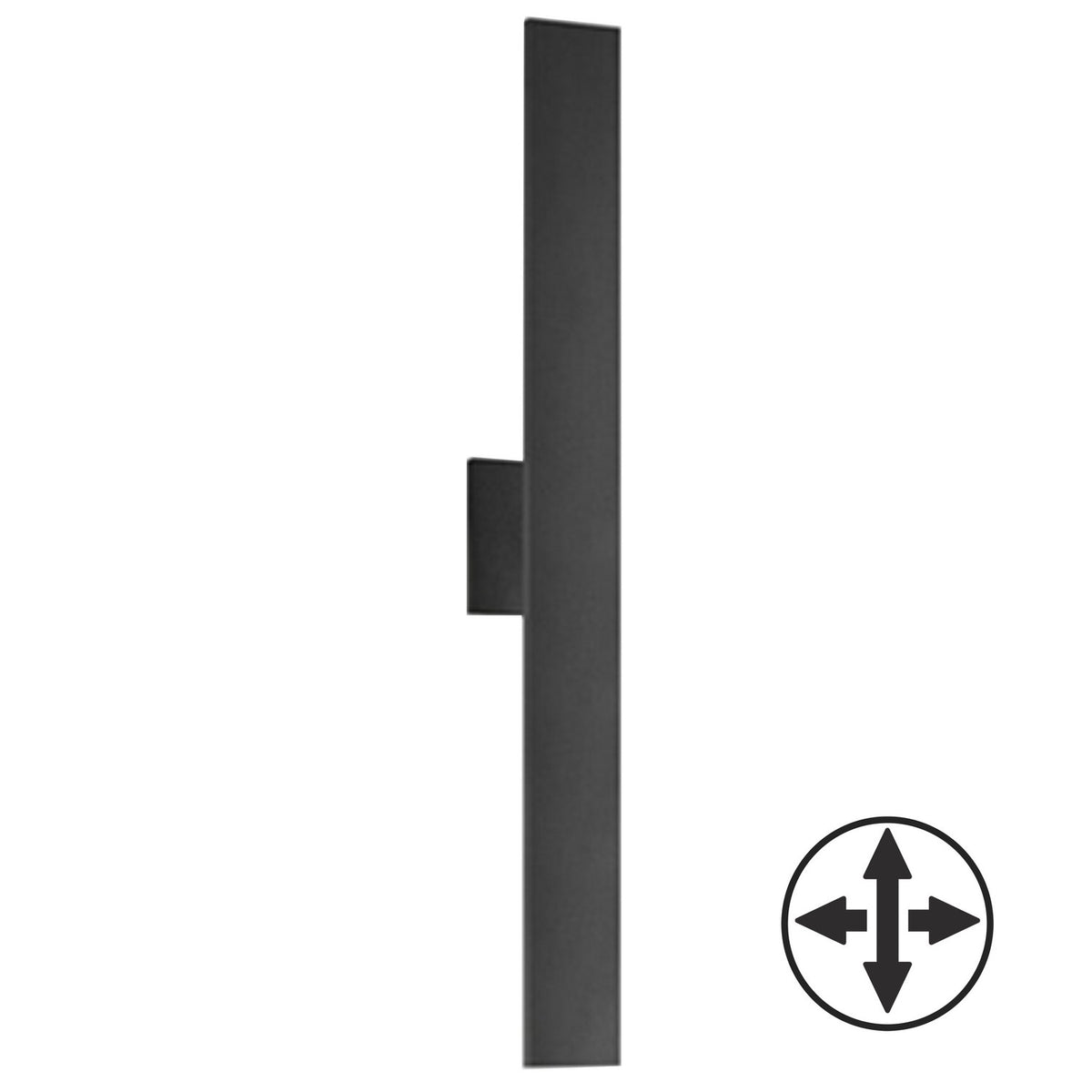 Dainolite Canada - WEA-3230LEDW-MB - One Light Wall Sconce - Wheatherly - Matte Black
