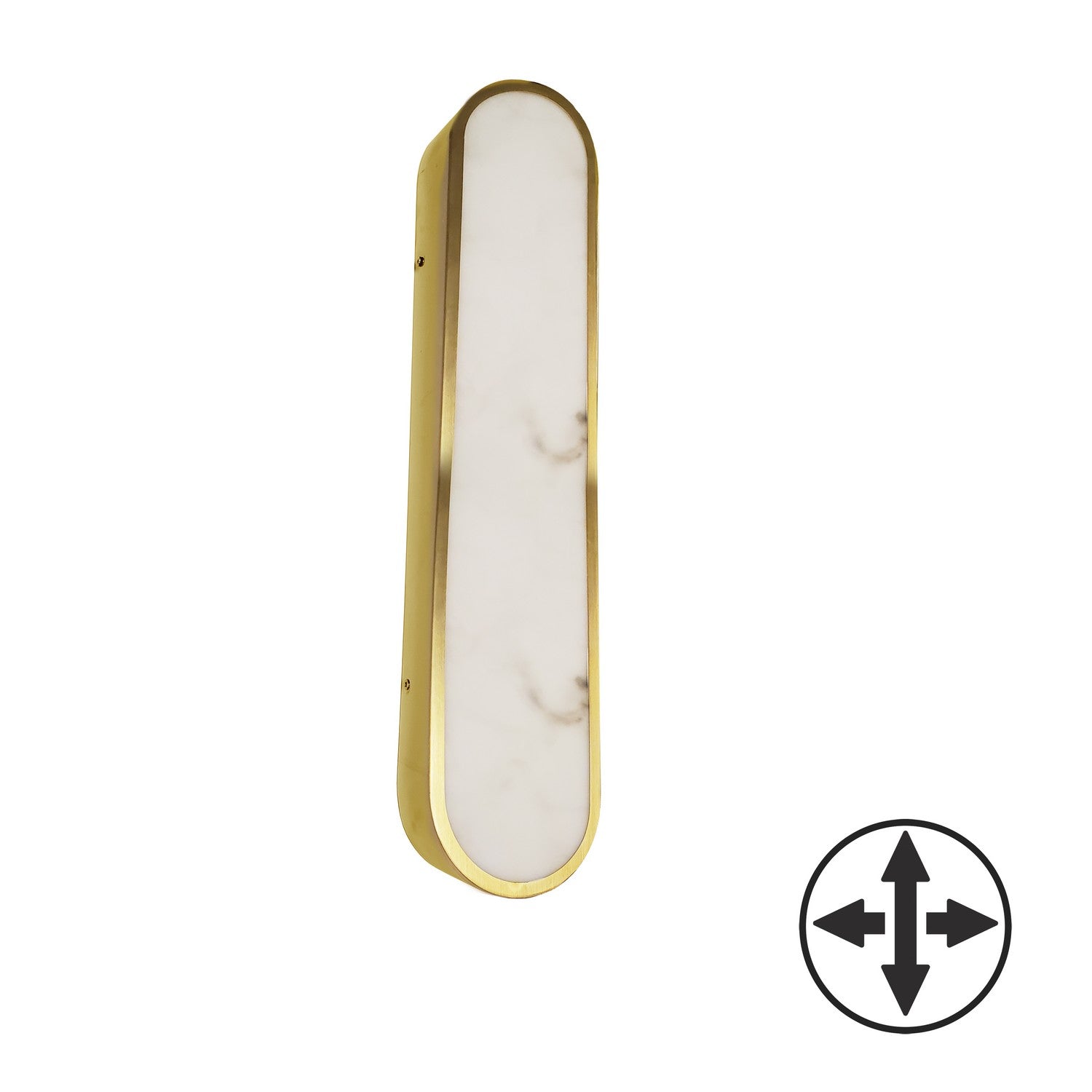 Dainolite Canada - WSH-2230LEDW-AGB - One Light Wall Sconce - Walsh - Alabaster