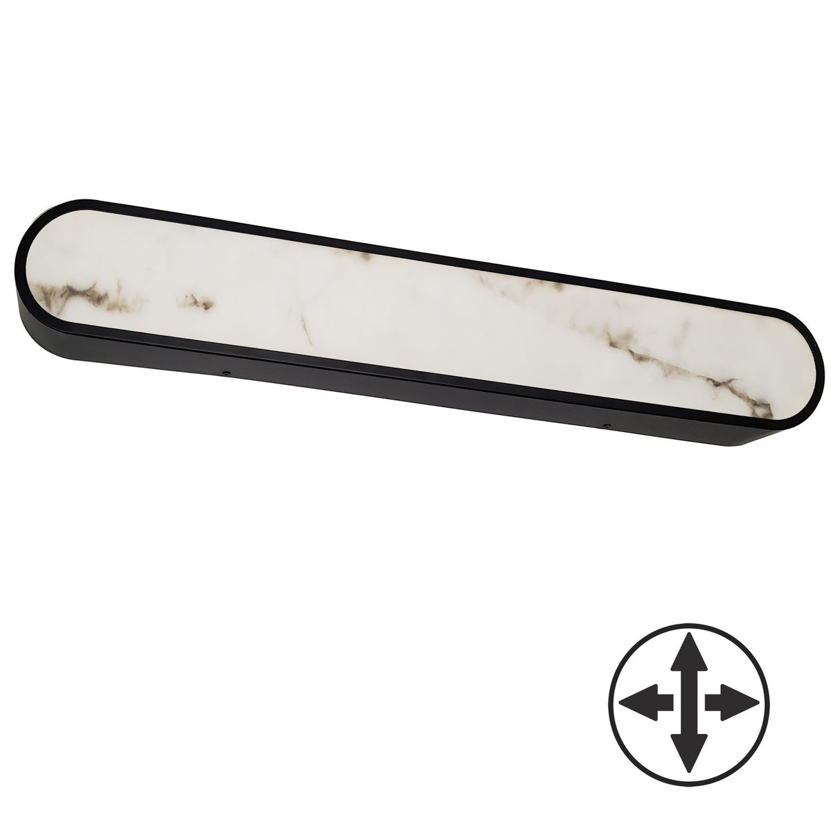 Dainolite Canada - WSH-3240LEDW-MB - One Light Wall Sconce - Walsh - Alabaster