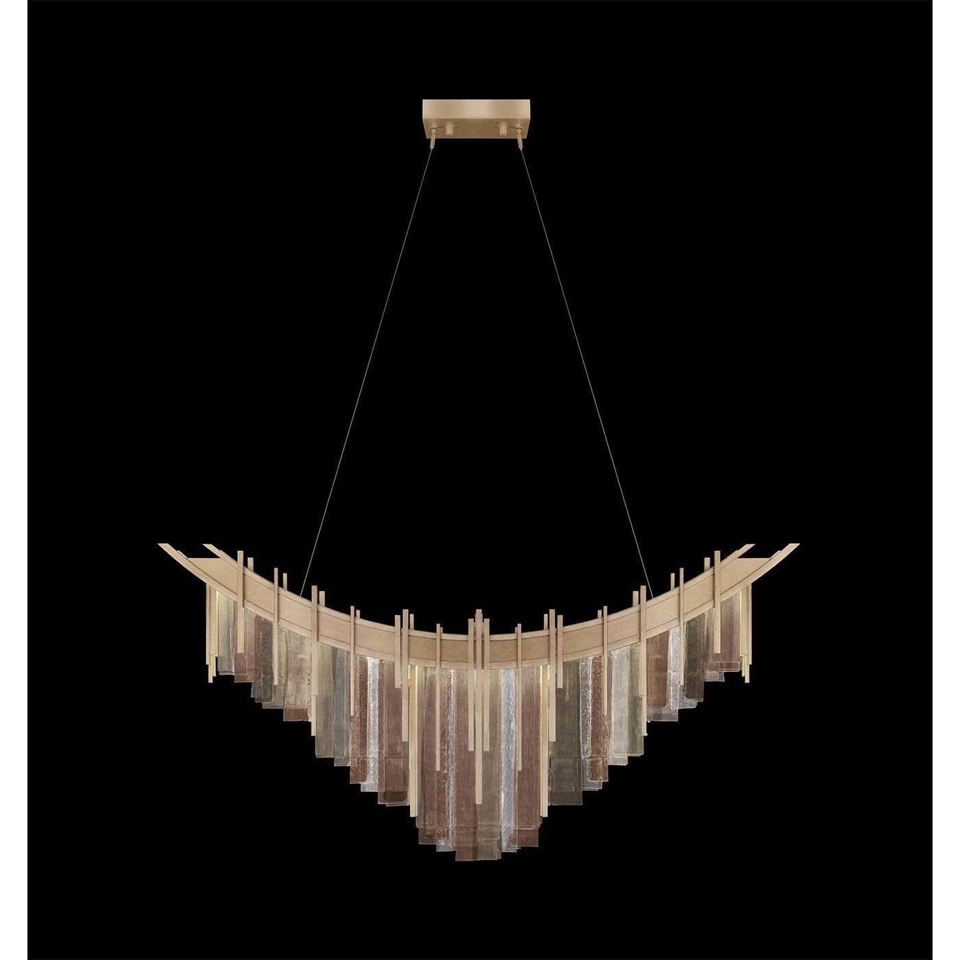 Fine Art - 100076-51 - LED Pendant - Arpeggio - Soft Gold