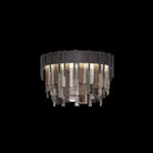 Fine Art - 100079-62 - LED Flush Mount - Arpeggio - Midnight Steel