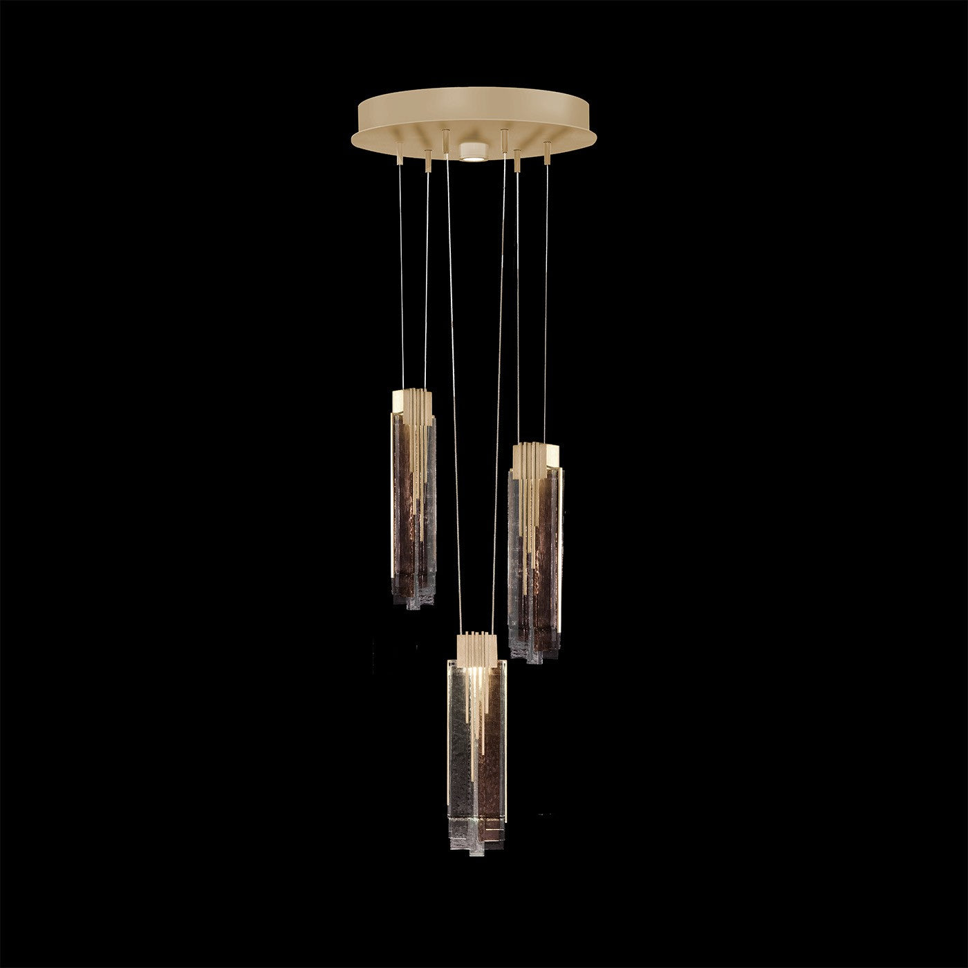 Fine Art - 100080-52 - LED Pendant - Arpeggio - Soft Gold