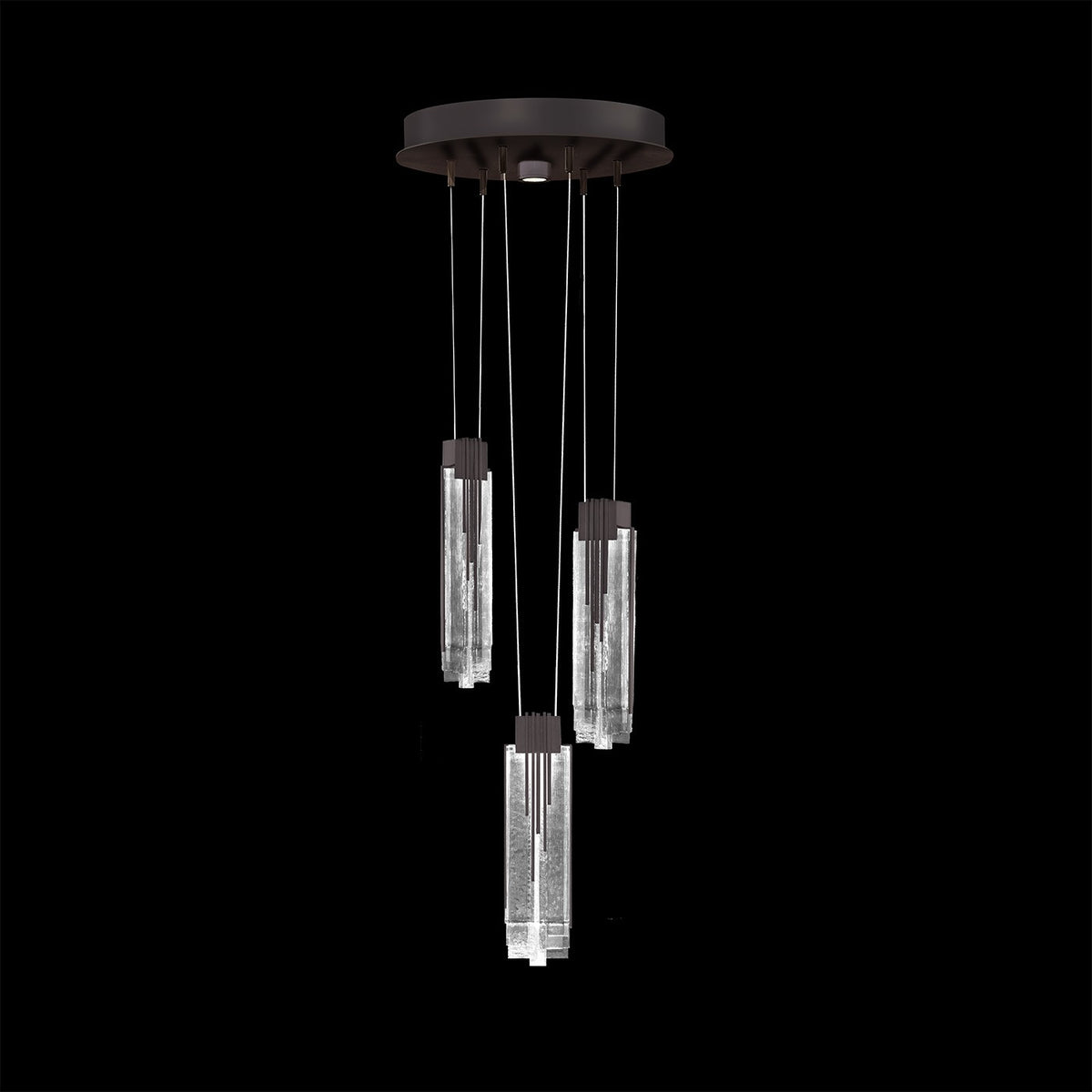 Fine Art - 100080-61 - LED Pendant - Arpeggio - Midnight Steel