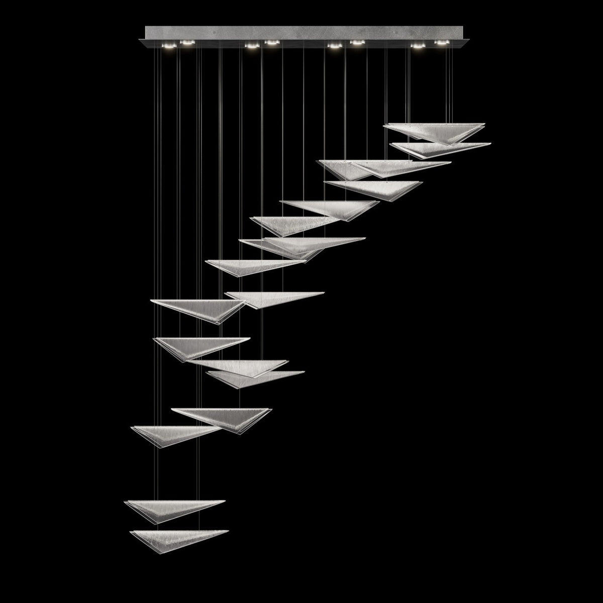 Fine Art - 100116-41 - LED Pendant - Volo - Silver