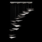 Fine Art - 100116-45 - LED Pendant - Volo - Silver
