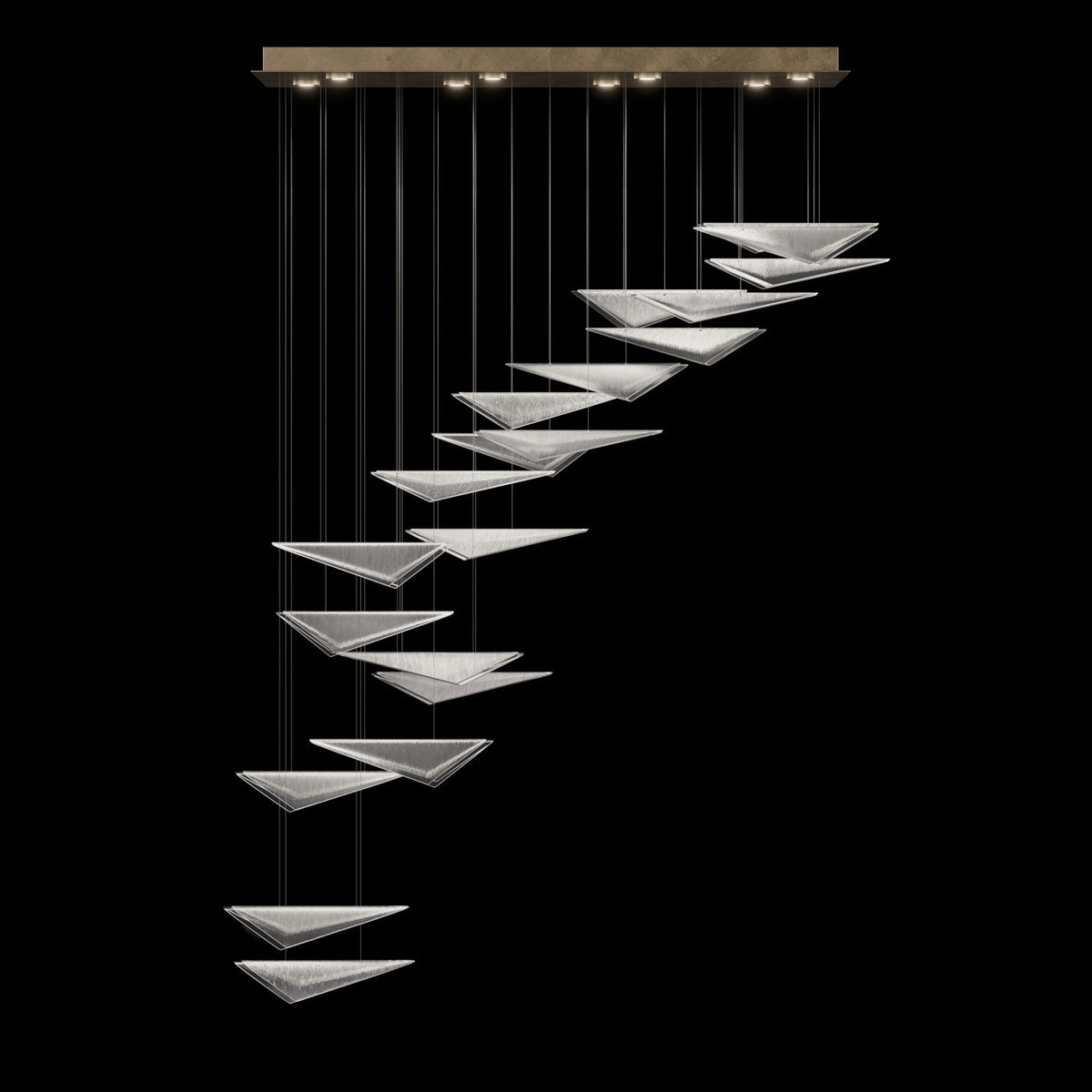 Fine Art - 100116-51 - LED Pendant - Volo - Soft Gold