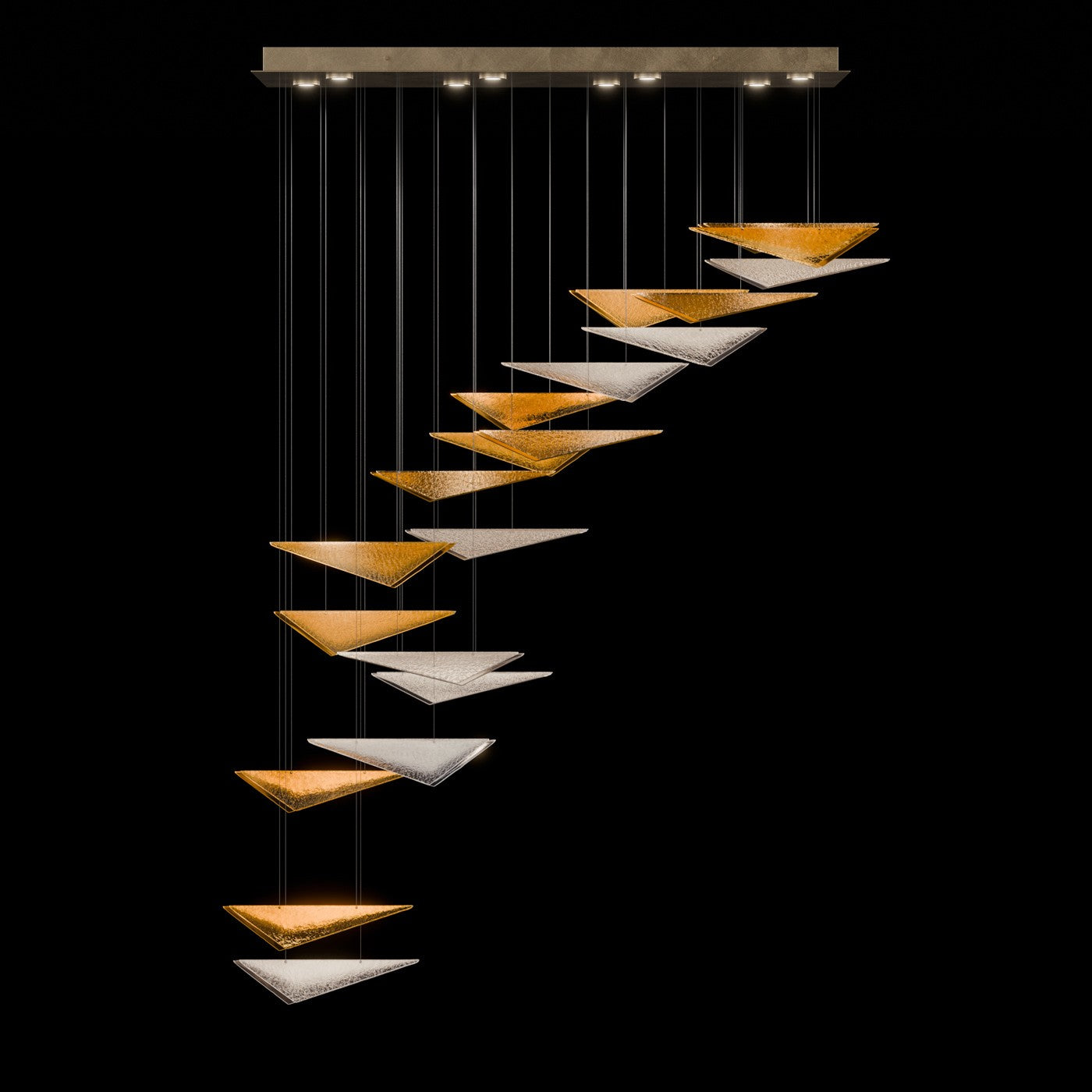Fine Art - 100116-56 - LED Pendant - Volo - Soft Gold