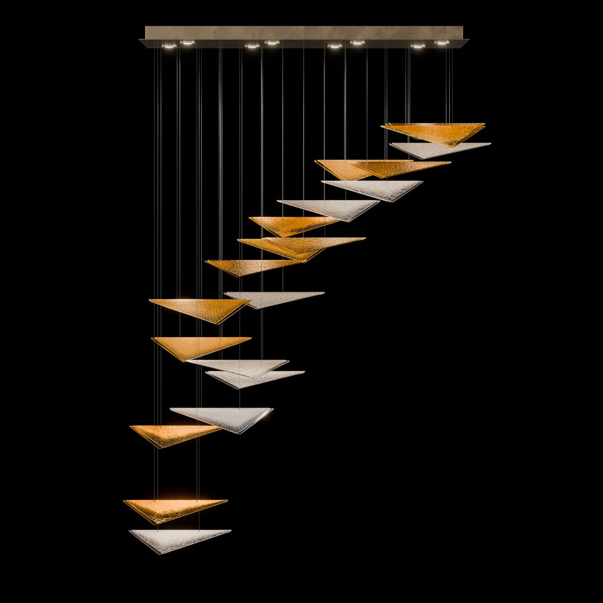 Fine Art - 100116-56 - LED Pendant - Volo - Soft Gold