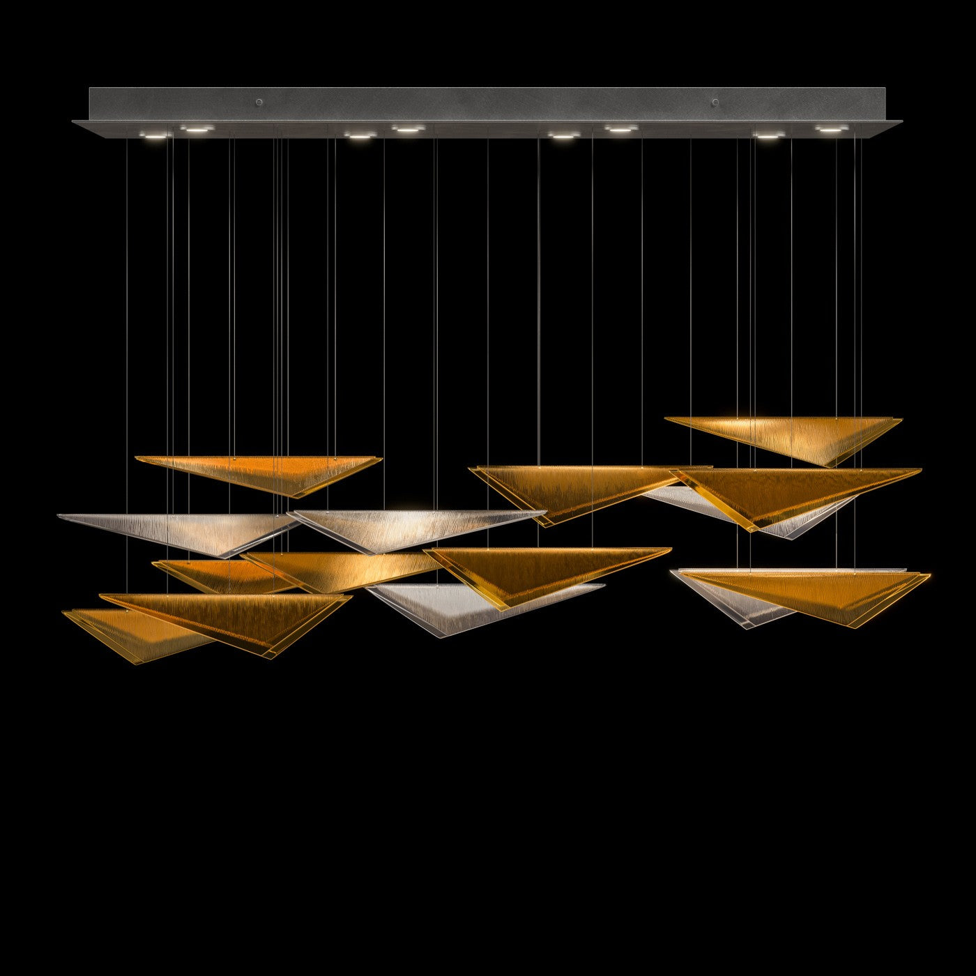 Fine Art - 100117-43 - LED Pendant - Volo - Silver