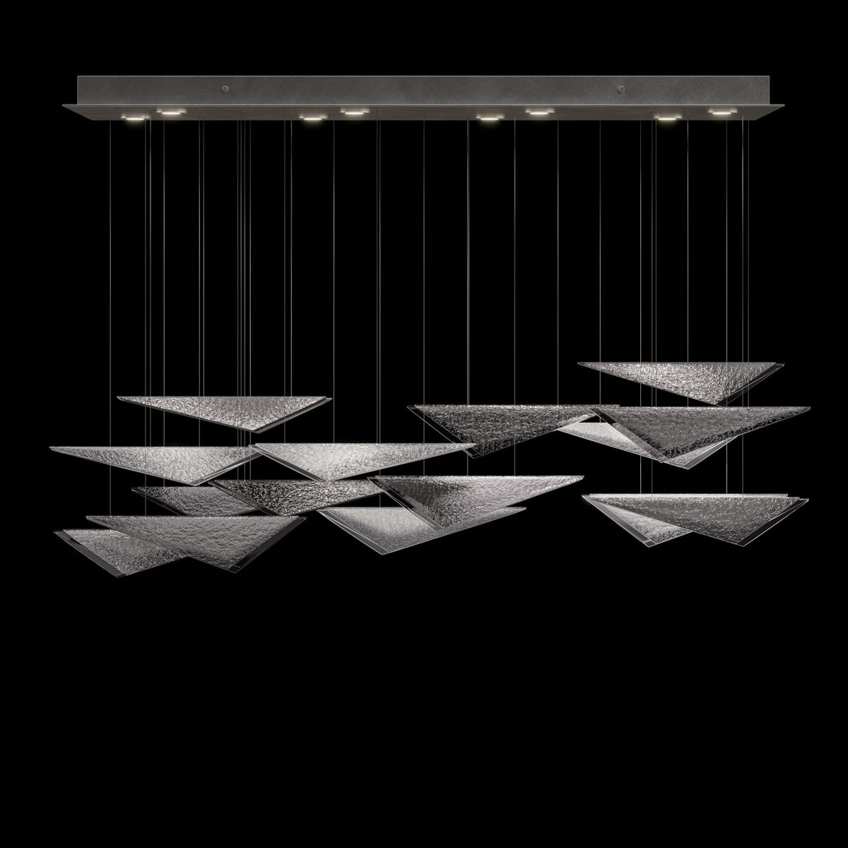 Fine Art - 100117-45 - LED Pendant - Volo - Silver