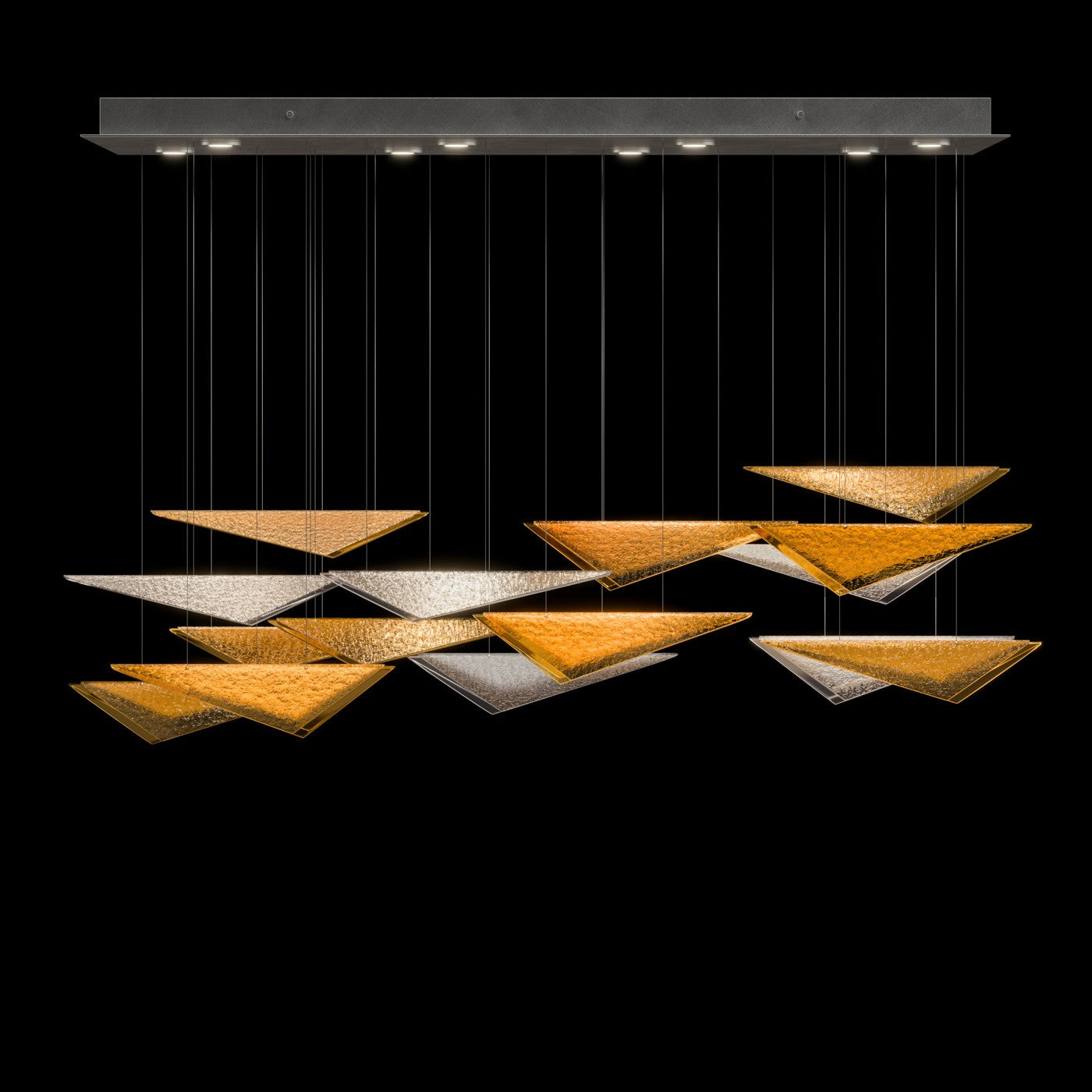 Fine Art - 100117-46 - LED Pendant - Volo - Silver