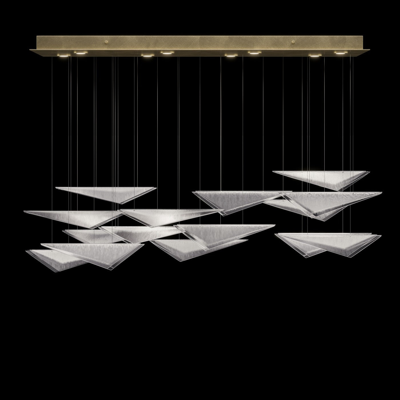 Fine Art - 100117-51 - LED Pendant - Volo - Soft Gold