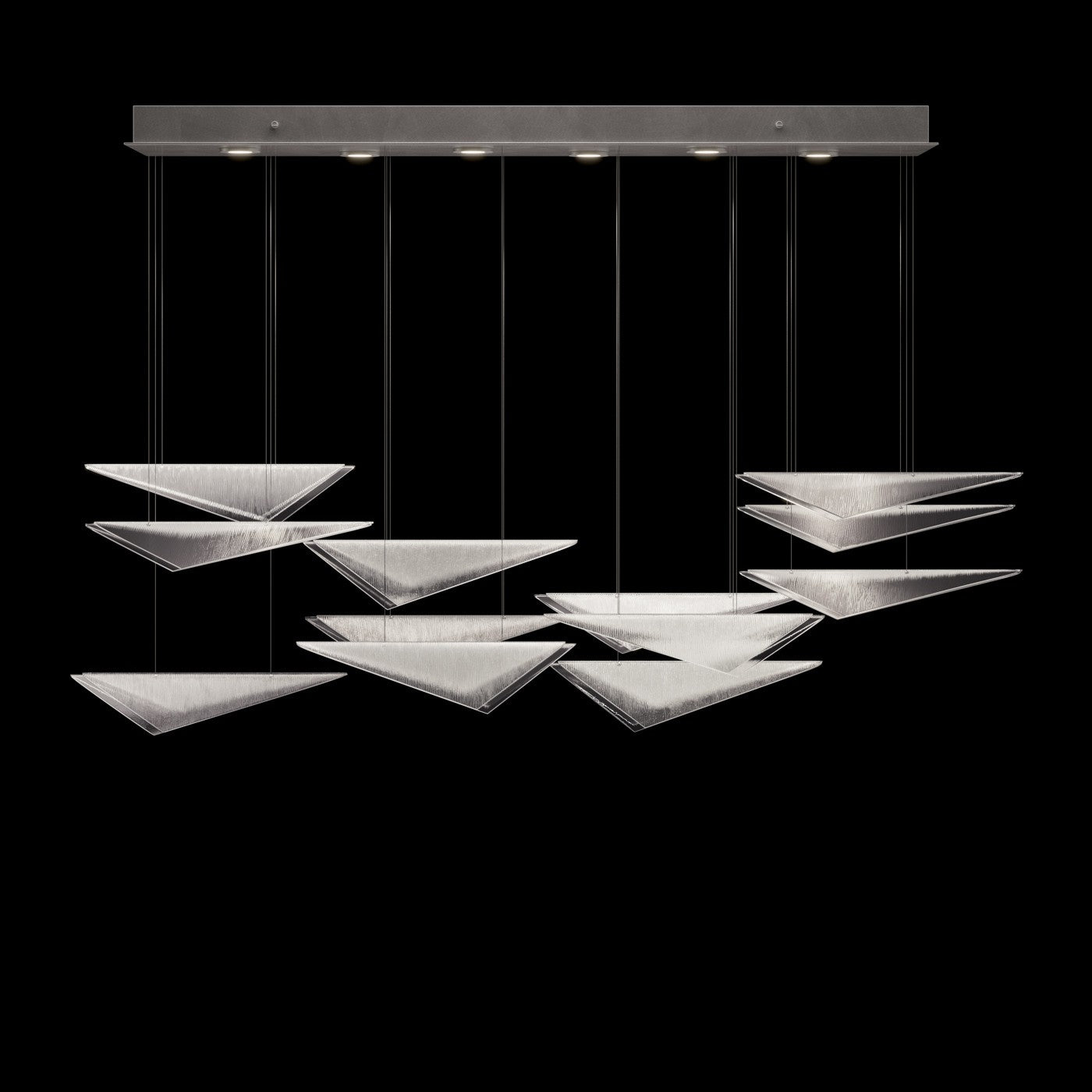 Fine Art - 100118-41 - LED Pendant - Volo - Silver
