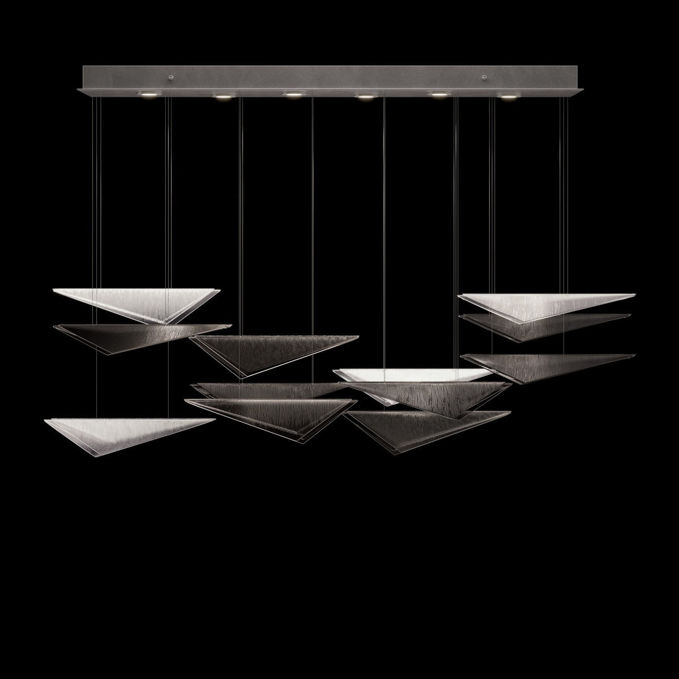 Fine Art - 100118-42 - LED Pendant - Volo - Silver