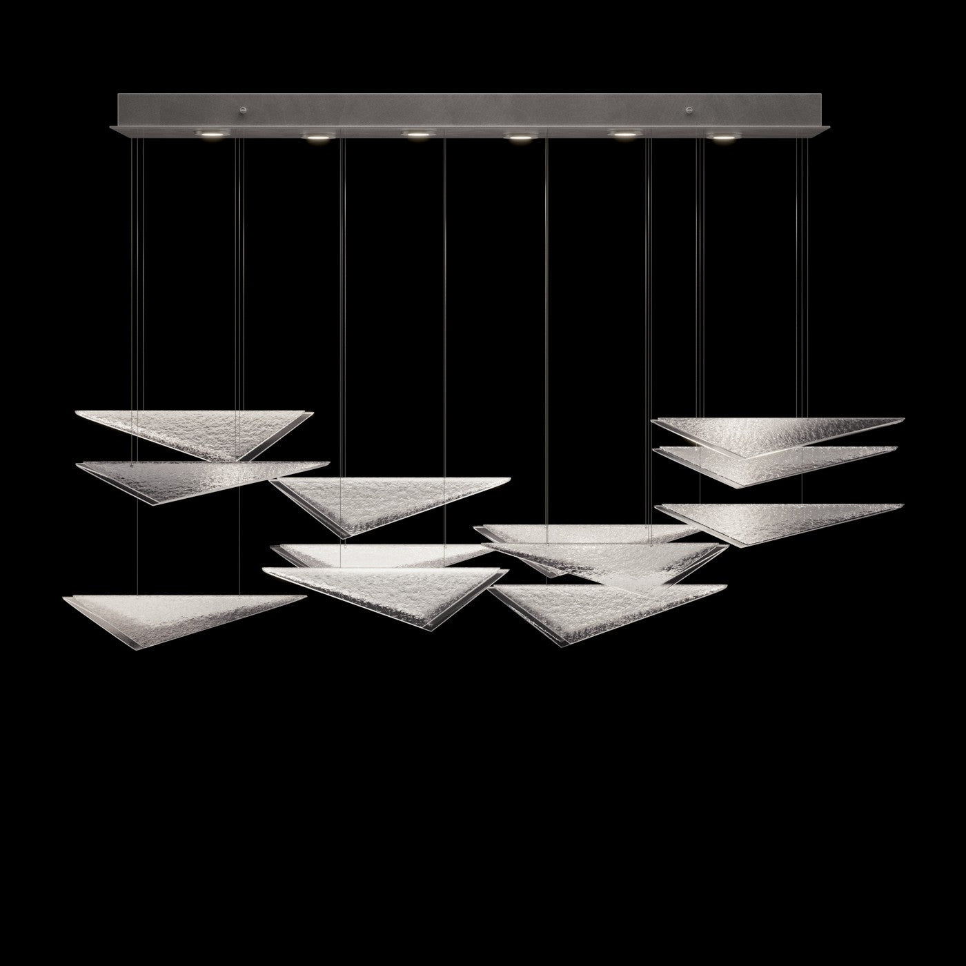 Fine Art - 100118-44 - LED Pendant - Volo - Silver