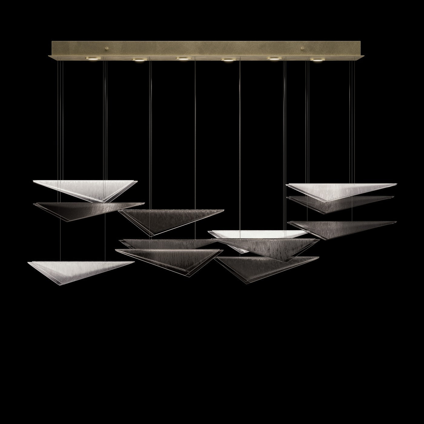 Fine Art - 100118-52 - LED Pendant - Volo - Soft Gold