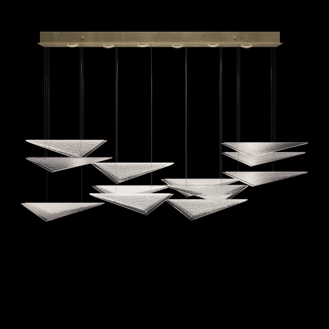 Fine Art - 100118-54 - LED Pendant - Volo - Soft Gold