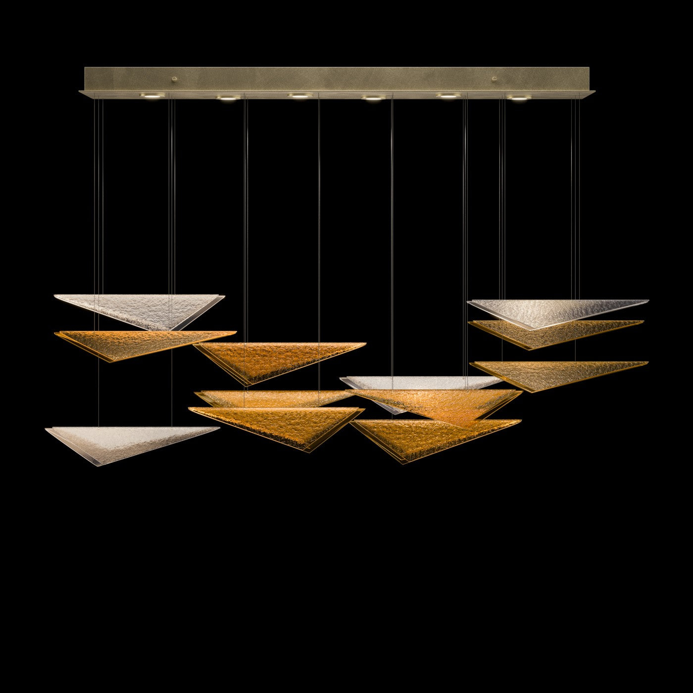 Fine Art - 100118-56 - LED Pendant - Volo - Soft Gold