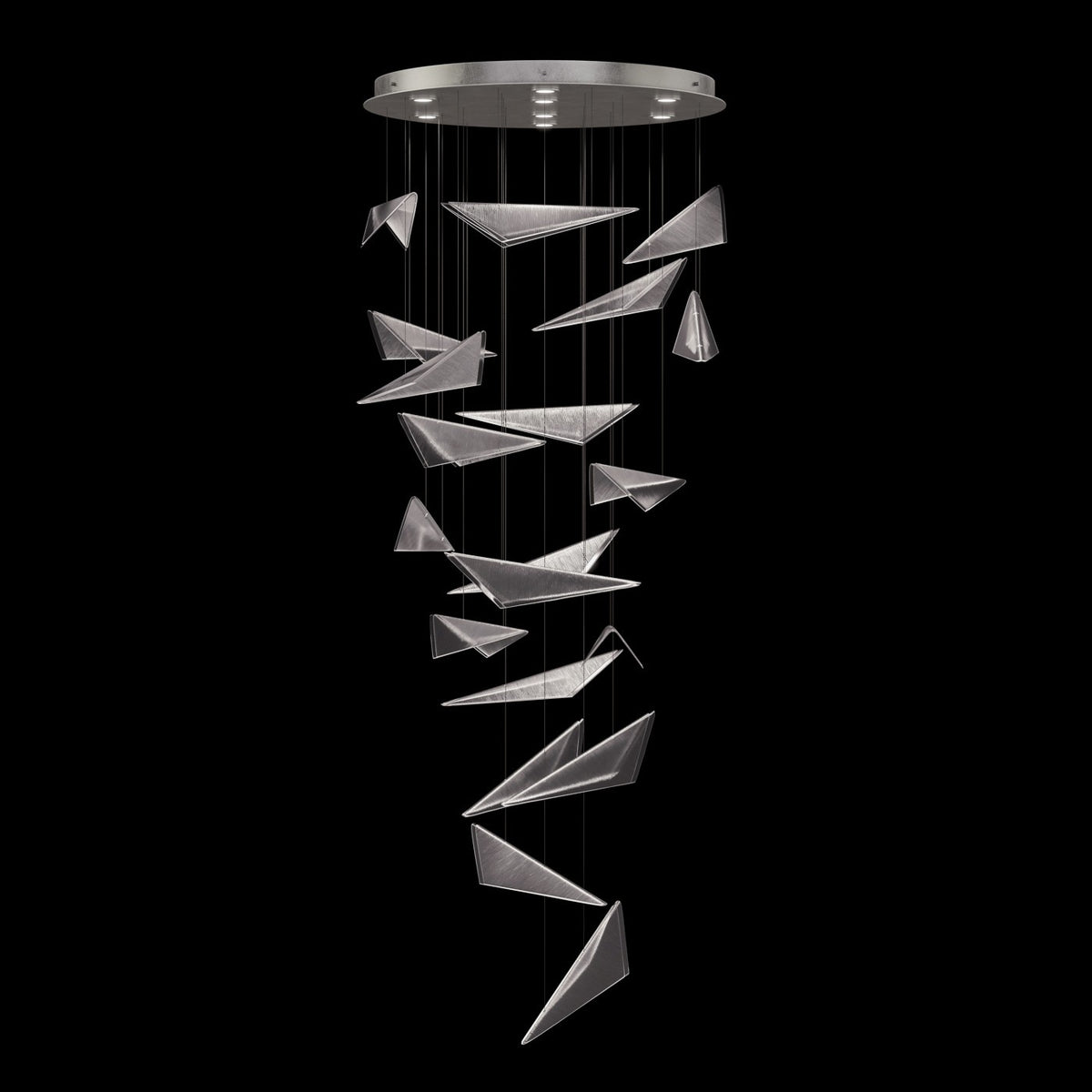 Fine Art - 100119-41 - LED Pendant - Volo - Silver