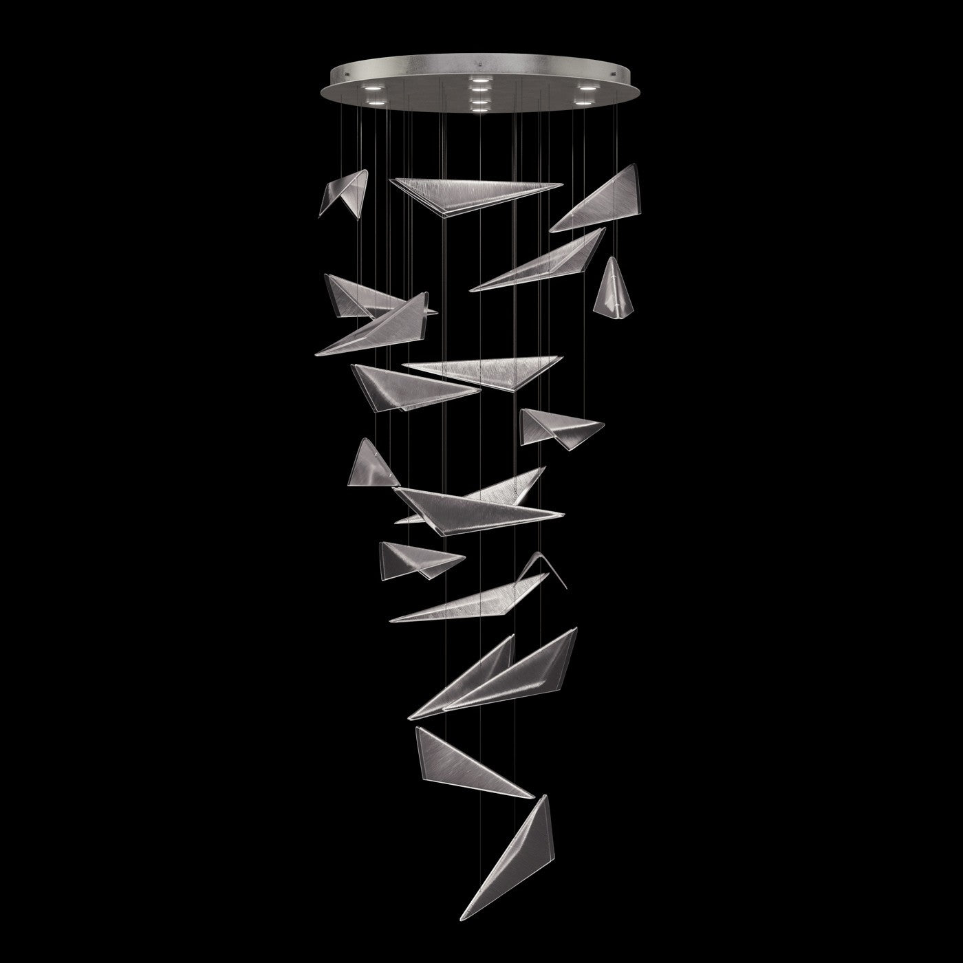 Fine Art - 100119-41 - LED Pendant - Volo - Silver